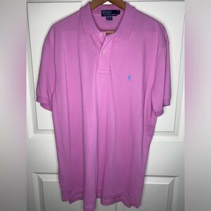 Polo by Ralph Lauren Light Pink Polo Shirt, Men’s Large